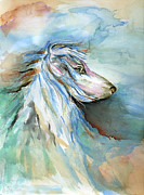 Mystic Alca Painting by Renee Catherine Wittmann Mystic Alca Painting by Renee Catherine Wittmann