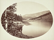 Mystic Lake In Montana, 1871 Photograph by William Jackson - GRANGER Historical Picture Archive Mystic Lake In Montana, 1871 Photograph by William Jackson - GRANGER Historical Picture Archive