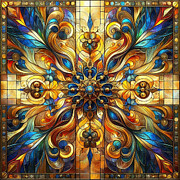 Mystic Mosaic Digital Art by Allen Nice-Webb