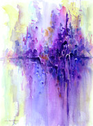 Mystical Forest Painting by Lois Blasberg Mystical Forest Painting by Lois Blasberg