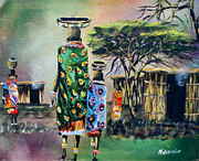 N-234 Painting by John Ndambo