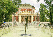 National Theater Sofia Photograph by Svilenka Dankova National Theater Sofia Photograph by Svilenka Dankova