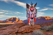 Navajo Fancy Dancer at Valley Of The Gods - 3 Photograph by Dan Norris Navajo Fancy Dancer at Valley Of The Gods - 3 Photograph by Dan Norris