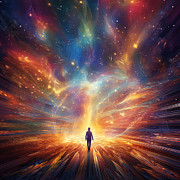 Near Death Experience Painting by Lourry Legarde