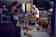 Neighborhood Farmers Market - Color - Frank J Casella Photograph by Frank J Casella