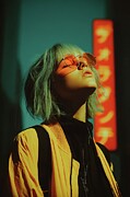 Neon Solitude - Cyberpunk Woman in Sunglasses Digital Art by Matthias Hauser Neon Solitude - Cyberpunk Woman in Sunglasses Digital Art by Matthias Hauser