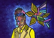 New Era of Women - Amanda Gorman Digital Art by Marconi Calindas