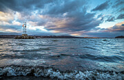 New Year's Day on the Hudson River Photograph by John Morzen New Year's Day on the Hudson River Photograph by John Morzen
