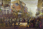 New York Volunteers, 1861 Painting by Thomas Nast - GRANGER Historical Picture Archive New York Volunteers, 1861 Painting by Thomas Nast - GRANGER Historical Picture Archive