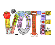 New Yorker March 10, 2021 Drawing by Ron Hauge