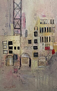 New Yorks Skyline Serenade Painting by Cavisen STUDIO