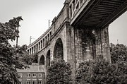 Newcastle High Bridge from a low angle Photograph by Francisco Ruiz Navas
