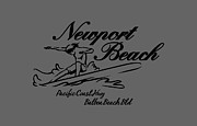 Newport Beach Digital Art by Anh Nguyen