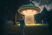 Night Games I Mixed Media by Jay Schankman