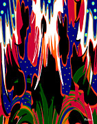 Night Jungle Digital Art by Vallee Johnson