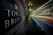 Night Moves on Tower Bridge Photograph by Joanne Eastope