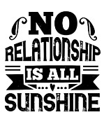 No relationship is all sunshine Digital Art by Jacob Zelazny
