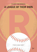 No1133 My A League of their Own minimal movie poster Digital Art by Chungkong Art