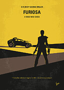 No1479 My Mad Max 5 Furiosa minimal movie poster Digital Art by Chungkong Art