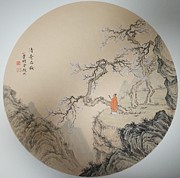 NO.16 Unusual plum blossoms Painting by Gang Zhao NO.16 Unusual plum blossoms Painting by Gang Zhao