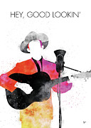No253 MY Hank Williams Watercolor Music poster Digital Art by Chungkong Art
