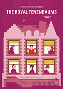 No320 My The Royal Tenenbaums minimal movie poster Digital Art by Chungkong Art