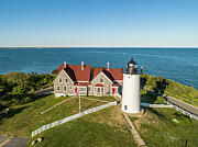 Nobska Light Photograph by Veterans Aerial Media LLC Nobska Light Photograph by Veterans Aerial Media LLC
