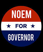 Noem For Governor Digital Art by Flippin Sweet Gear