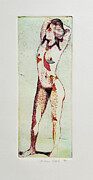 Laura Standing - 1991 Relief by JoAnna Pettit-Almasude