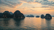 North Vietnam Sunset Digital Art by Mango Art