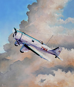 Northrop Alpha Painting by Steve Ferguson