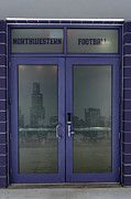 Northwestern University football field doors  Photograph by John McGraw