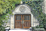Northwestern University Pritzker School of Law Painting by John Stoeckley