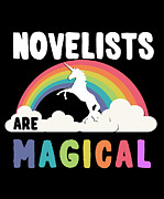 Novelists Are Magical Digital Art by Flippin Sweet Gear