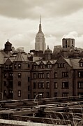 NYC Sepia Cityscape Photograph by Travel Essayist NYC Sepia Cityscape Photograph by Travel Essayist