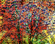 Oak Creek Canyon Fall Tree Digital Art by Joe Hoover