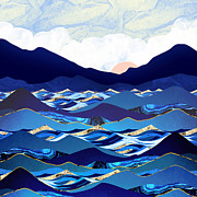 Ocean Blue Digital Art by Spacefrog Designs Ocean Blue Digital Art by Spacefrog Designs