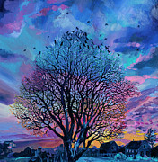 Ode to a tree Painting by Anastasia Trusova Ode to a tree Painting by Anastasia Trusova