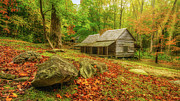 Ogle's Cabin - Smoky Mountains Photograph by Kenneth Everett Ogle's Cabin - Smoky Mountains Photograph by Kenneth Everett