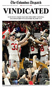 Ohio State Buckeyes Vindicated Digital Art by Columbus Dispatch