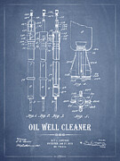 Oil Well Cleaner Patent Digital Art by Aged Pixel