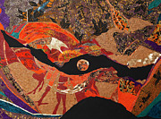 Oju Olorun IV Rin Ti Awon Baba Tapestry - Textile by Apanaki Temitayo M