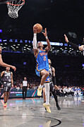 Oklahoma City Thunder v Brooklyn Nets Photograph by Brandon Todd