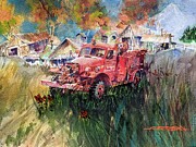 Ol' Red Painting by Jackson Ordean