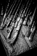 Old Artist Paintbrushes Black And White Photograph by Garry Gay Old Artist Paintbrushes Black And White Photograph by Garry Gay
