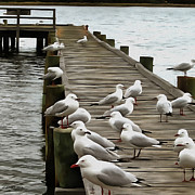 Old Jetty 2 Digital Art by Stocksom Art Prints
