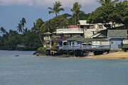 Old Lahaina 2 Digital Art by Jerry Dalrymple