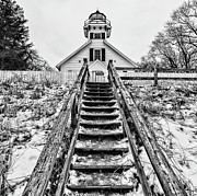 Mission Point Lighthouse Photograph by Joe Holley