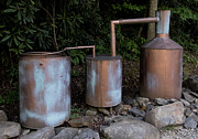 Old Moonshine Still at the Tail of the Dragon at Deals Gap Photograph by David Oppenheimer