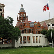 Old Red Court Hose in Dallas Photograph by C Winslow Shafer Old Red Court Hose in Dallas Photograph by C Winslow Shafer